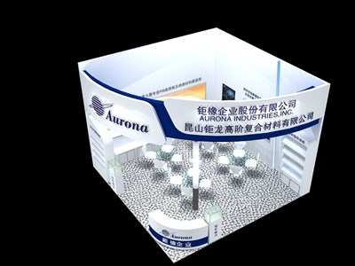 36平米展臺設(shè)計制作：二面開口/現(xiàn)代/木質(zhì)結(jié)構(gòu)/白色，為建材展展商而作（免費使用）