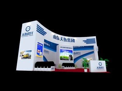 72平米展臺設計制作：二面開口/現(xiàn)代/木質結構/白色，為汽配展展商而作（免費使用）