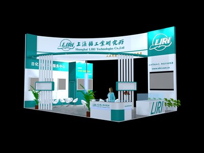 54平米展臺設(shè)計制作：三面開口/現(xiàn)代/木質(zhì)結(jié)構(gòu)/白色，為綜合展展商而作（免費(fèi)使用）