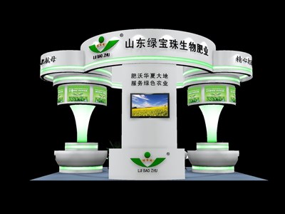36平米展臺設計制作：四面開口/現(xiàn)代/木質(zhì)結(jié)構/白色，為化工展展商而作（免費使用）