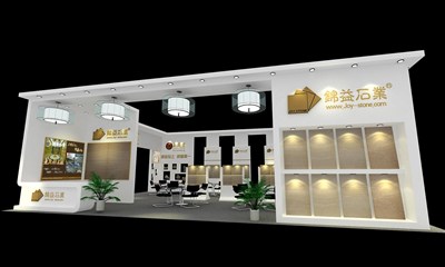 120平米展臺設(shè)計制作：三面開口/現(xiàn)代/木質(zhì)結(jié)構(gòu)/白色，為建材展展商而作（免費(fèi)使用）