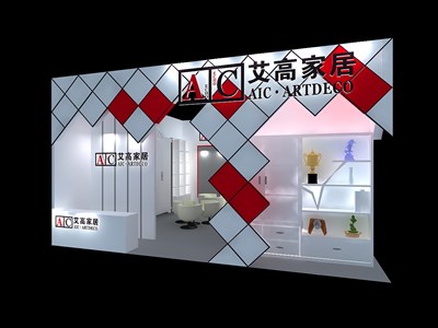 81平米展臺設(shè)計制作：二面開口/現(xiàn)代/木質(zhì)結(jié)構(gòu)/白色，為建材展展商而作（免費使用）
