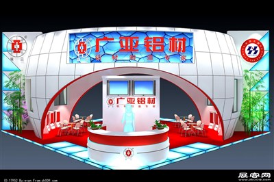 100平米展臺(tái)設(shè)計(jì)制作：一面開(kāi)口/中式/木質(zhì)結(jié)構(gòu)/灰色，為建材展展商而作（免費(fèi)使用）