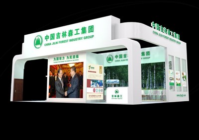108平米展臺設(shè)計制作：三面開口/現(xiàn)代/木質(zhì)結(jié)構(gòu)/白色，為建材展展商而作（免費(fèi)使用）