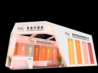 66平米展臺設(shè)計制作：二面開口/現(xiàn)代/木質(zhì)結(jié)構(gòu)/白色，為建材展展商而作（免費使用）